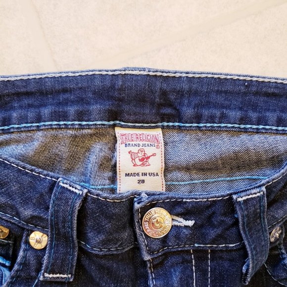 True Religion Bootcut Becky Jeans Sz 28 - Picture 9 of 10